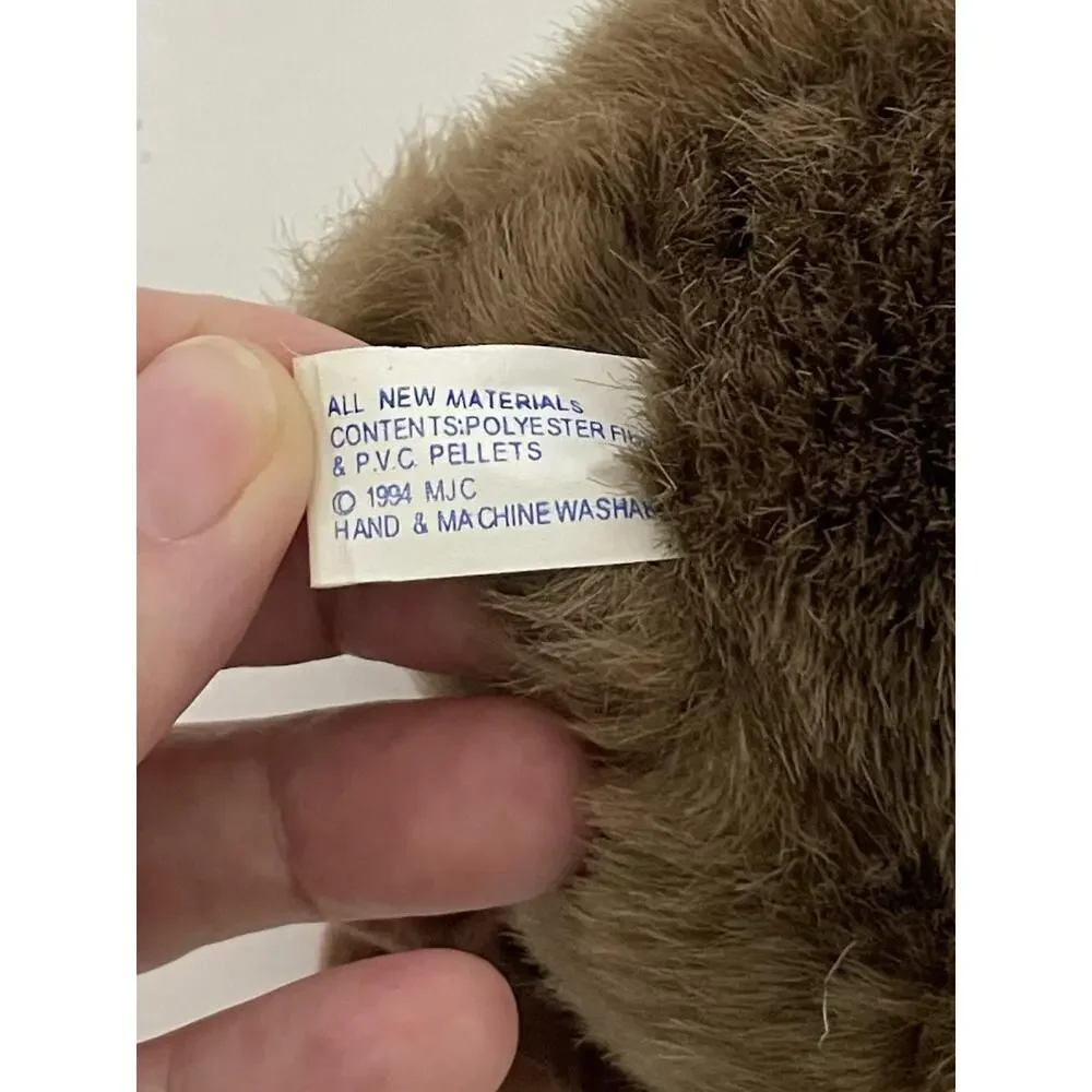 Vintage‎ 1994 Swibco Moose Puffkin Plush Pre-owned